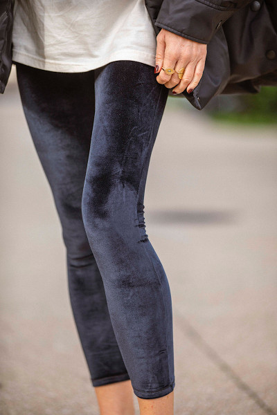 La Nouvelle - Legging Gary Black Velvet (2)