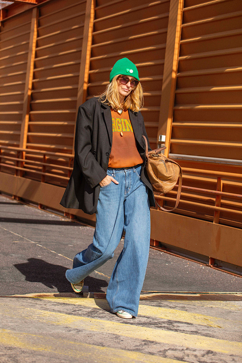 Newtone - Sweatshirt Piper Virginia Vintage Brown