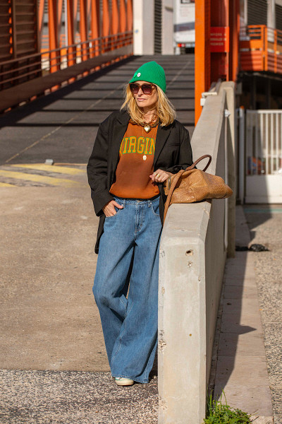 Newtone - Sweatshirt Piper Virginia Vintage Brown