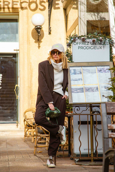 Madone - Veste Manhattan Marron