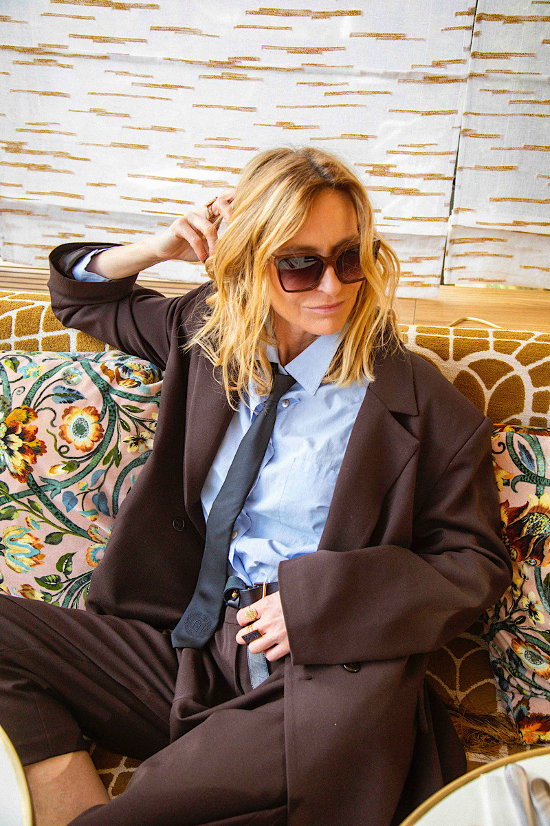 Madone - Veste Manhattan Marron