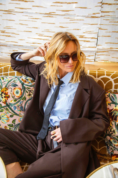 Madone - Veste Manhattan Marron