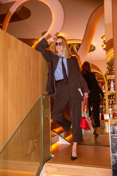 Madone - Pantalon Manhattan Marron