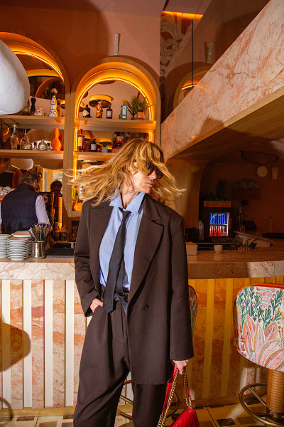 Madone - Veste Manhattan Marron