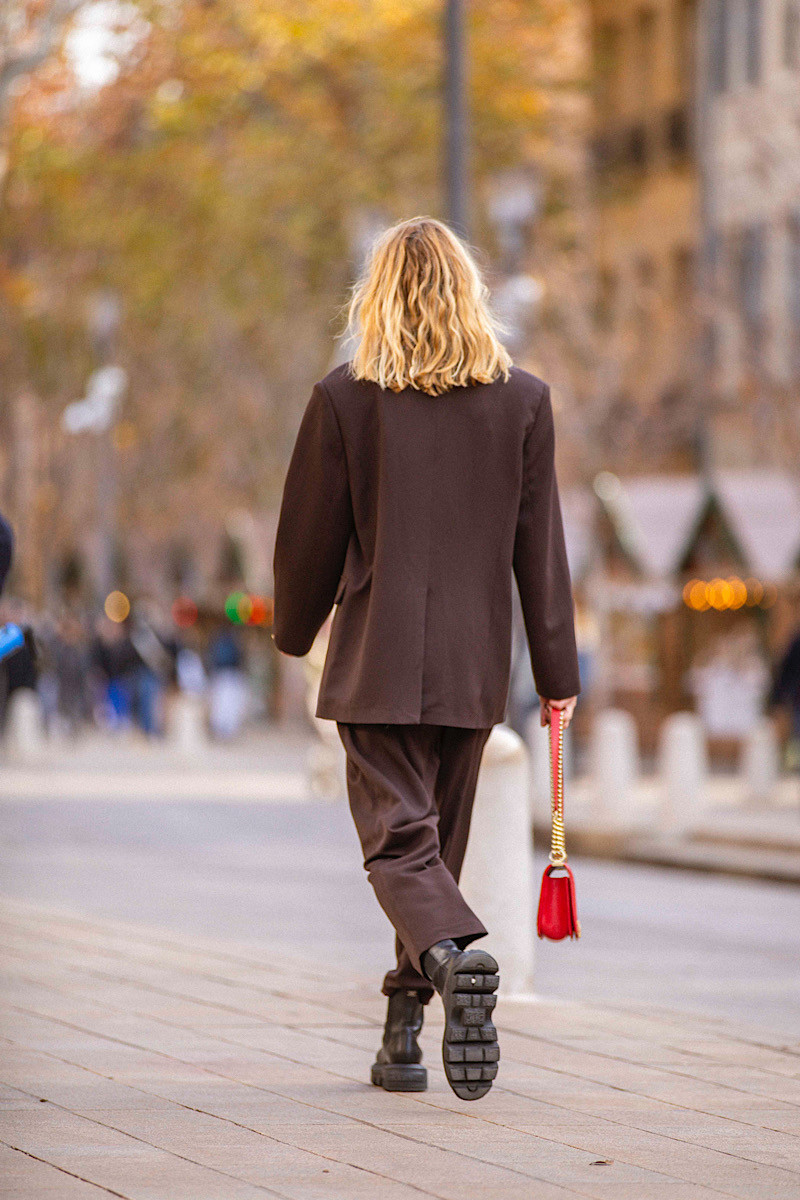 Madone - Veste Manhattan Marron