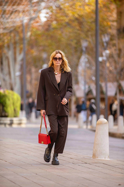 Madone - Veste Manhattan Marron