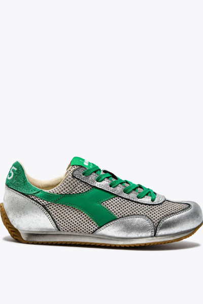 Diadora - Baskets Equipe Argent/Vert