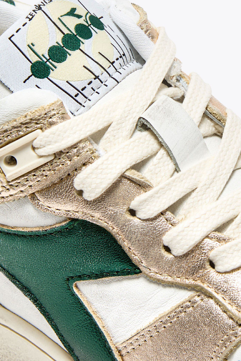 Diadora - Baskets 560 White/Green