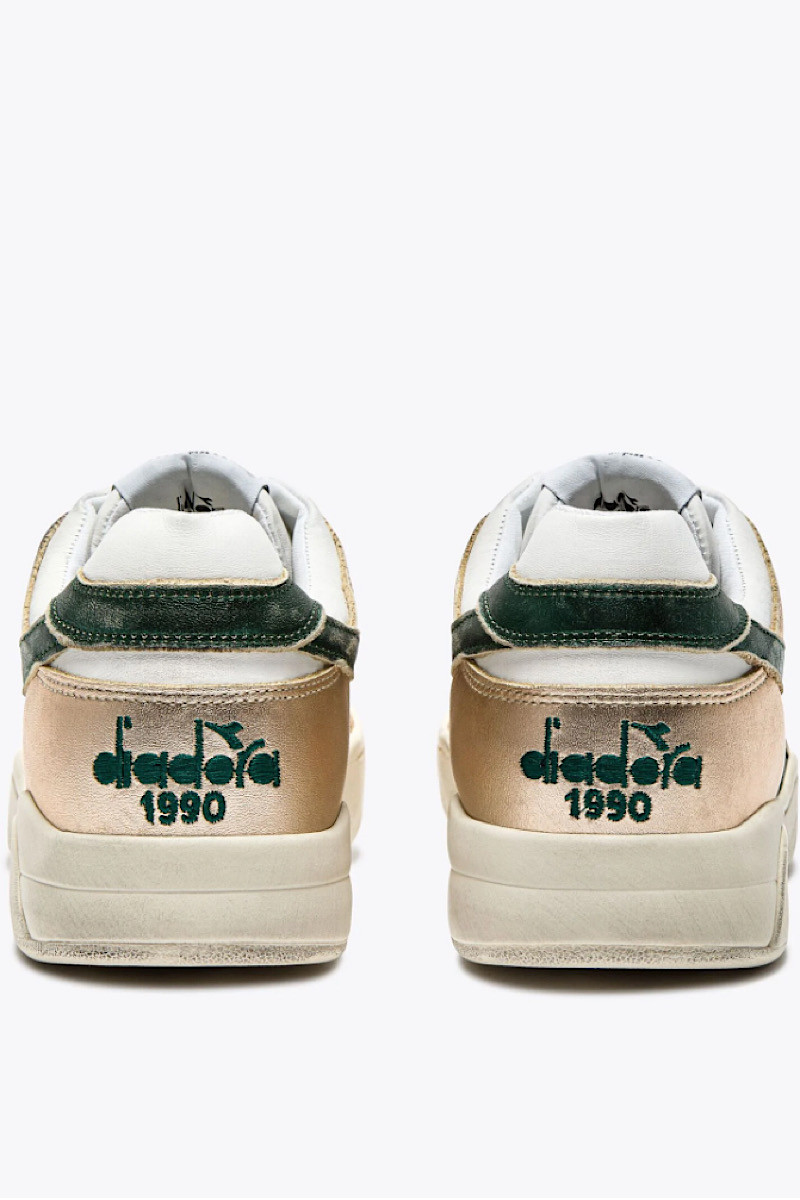 Diadora - Baskets 560 White/Green