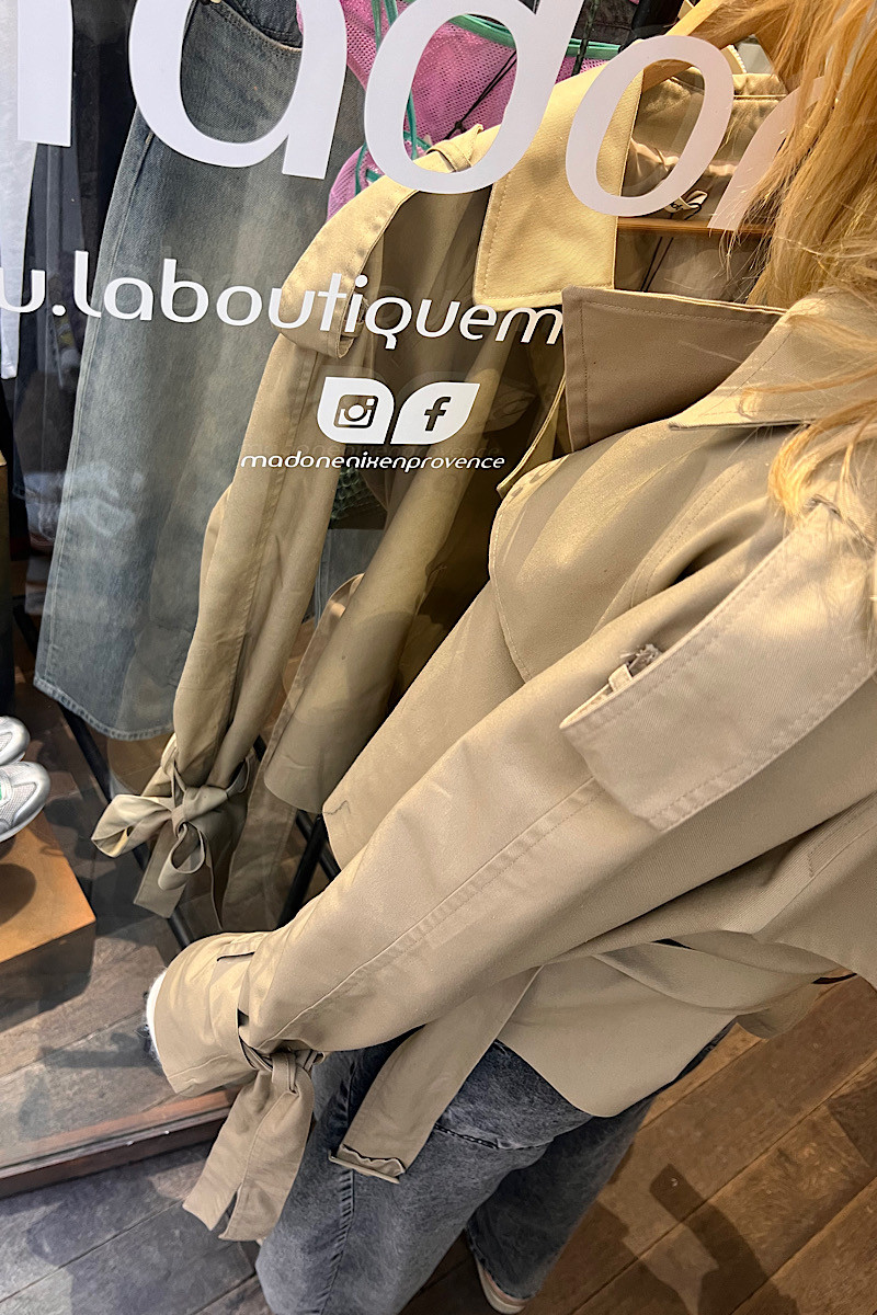 Madone - Veste Trench Coat Max