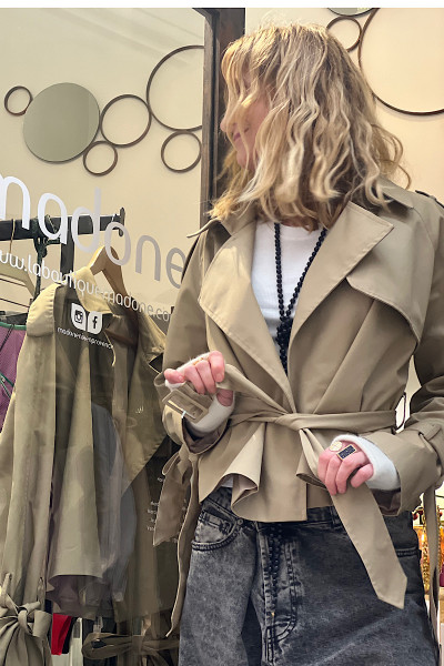 Madone - Veste Trench Coat Max