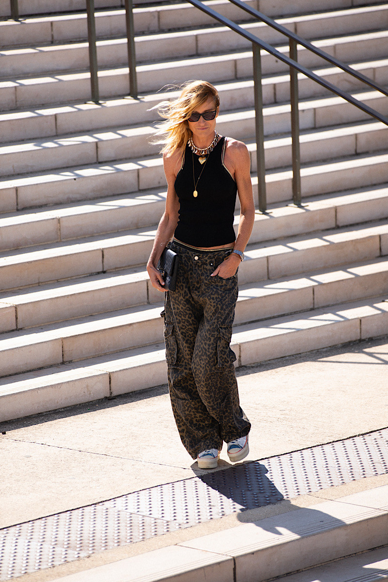 Souvenir - Top Slim Côtelé Noir