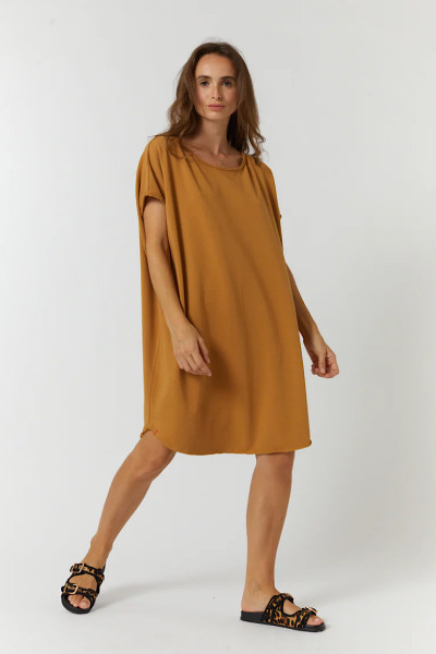 Maevy Mouvement Libre - Robe Balang Camelle