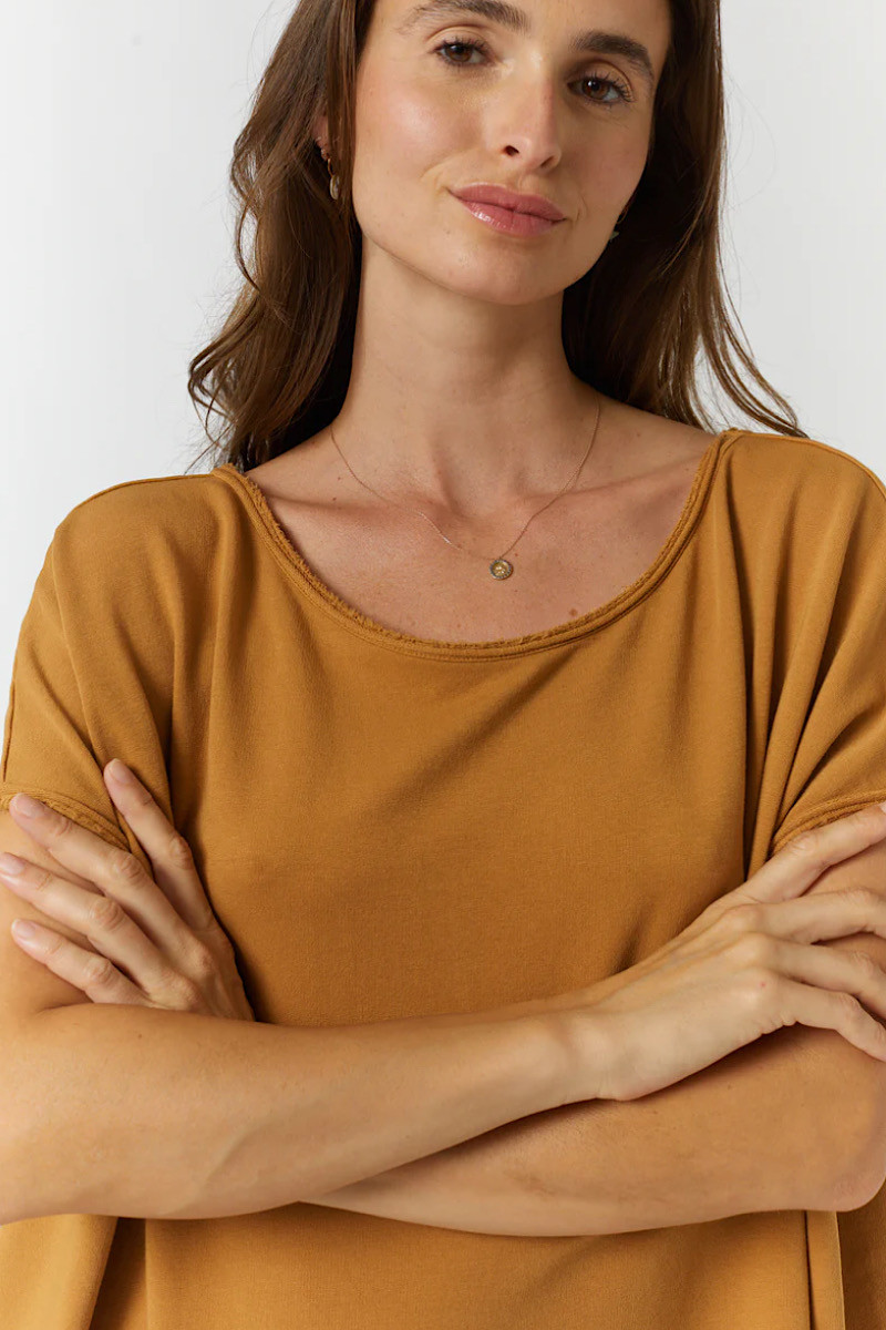 Maevy Mouvement Libre - Robe Balang Camelle