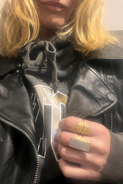 Madone - Bague Bowie Argenté