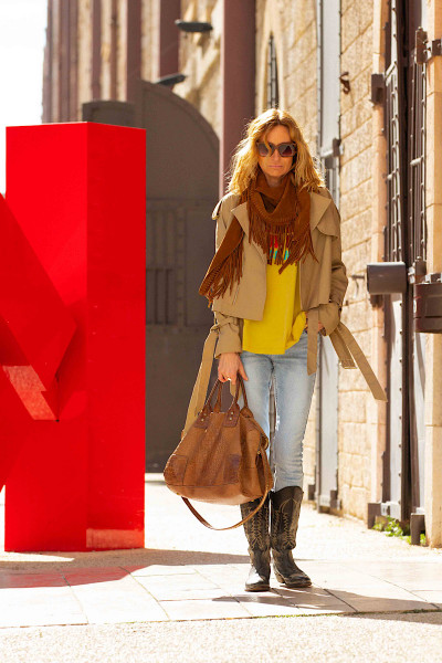 Arizona Love - Écharpe en Daim