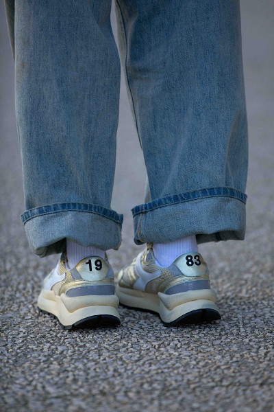 Diadora - Baskets Mercury Elite Doré