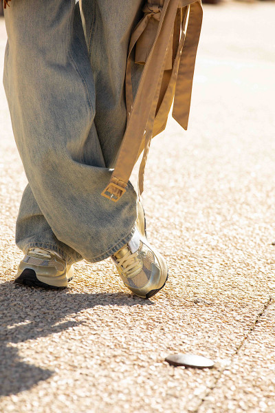 Diadora - Baskets Mercury Elite Doré