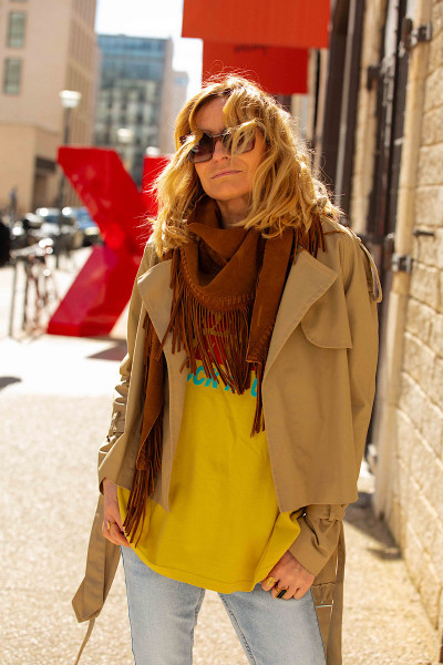 Madone - Veste Trench Coat Max