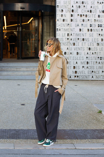 LABDIP - Pantalon Terry Carbone