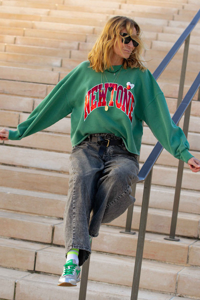 Diadora - Baskets Equipe Argent/Vert