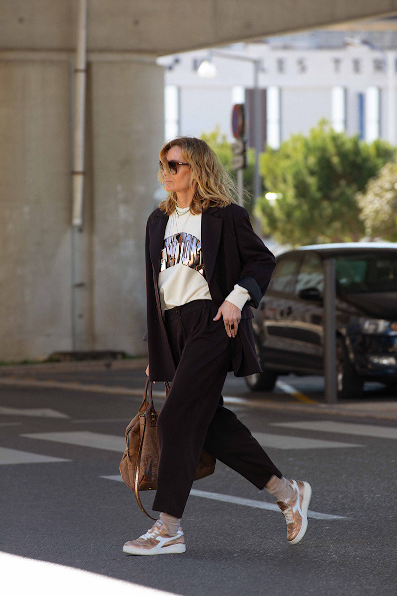 Diadora - Baskets 560 Bronze