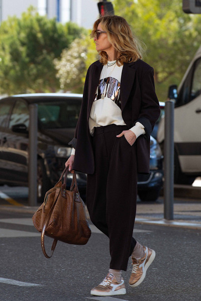 Madone - Veste Manhattan Marron