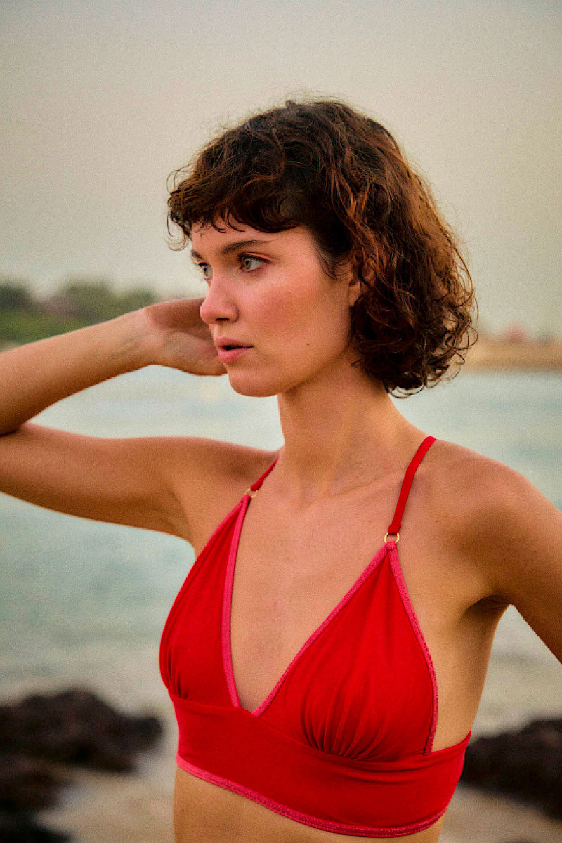 La Nouvelle - Top Ambre Red Shiny