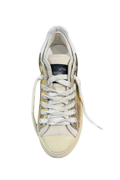 HIDN-ANDER - Baskets Starless Low Crash Gold/Ivory