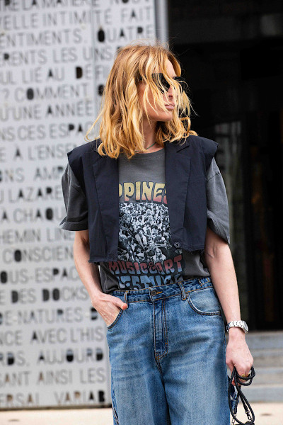 Souvenir - Gilet Jane Noir