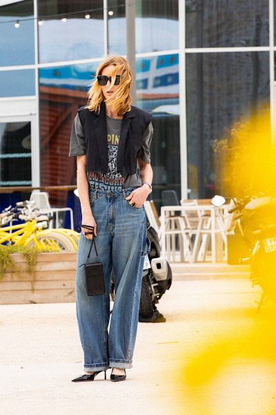 Souvenir - Gilet Jane Noir