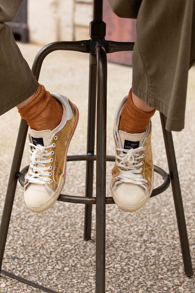 HIDN-ANDER - Baskets Starless Low Crash Gold/Ivory