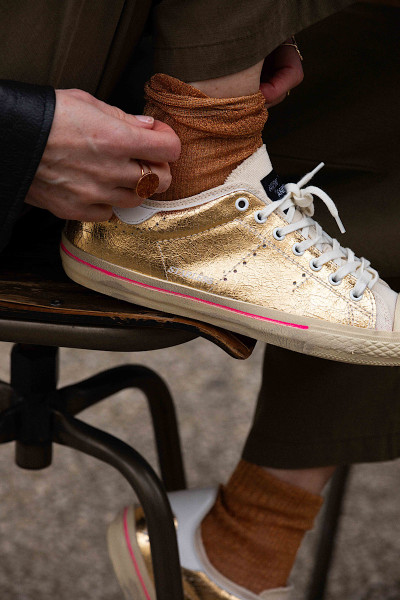 HIDN-ANDER - Baskets Starless Low Crash Gold/Ivory