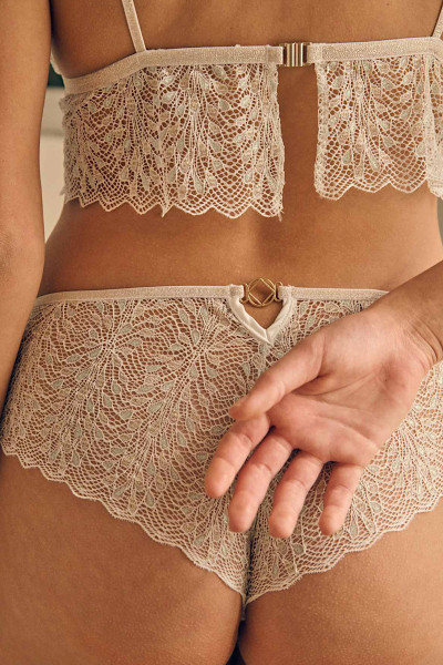 La Nouvelle - Shorty Françoise Milk Lace