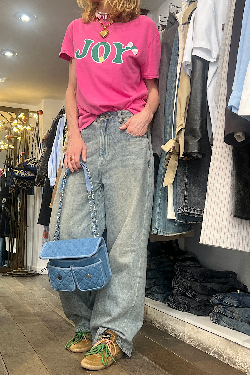 Newtone - Tshirt Starlight Joy Fushia