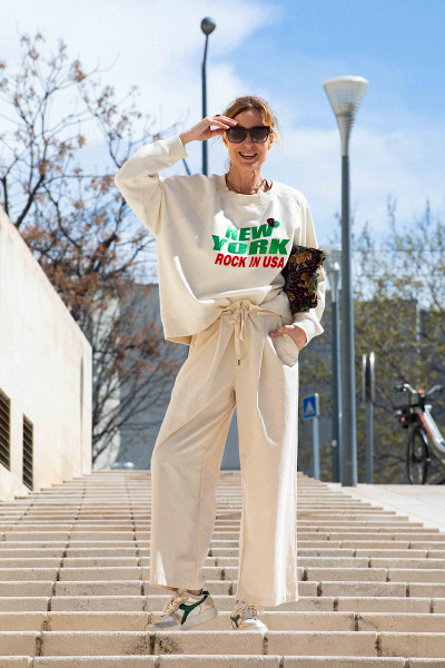 Diadora - Baskets 560 White/Green