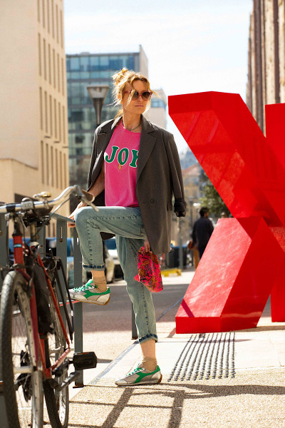 Newtone - Tshirt Starlight Joy Fushia