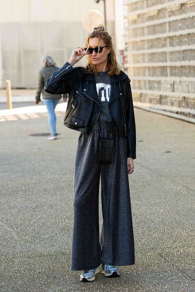 Karma Koma - Pantalon Long Disco Silver