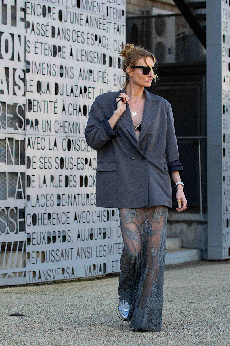 Madone - Veste Manhattan Gris