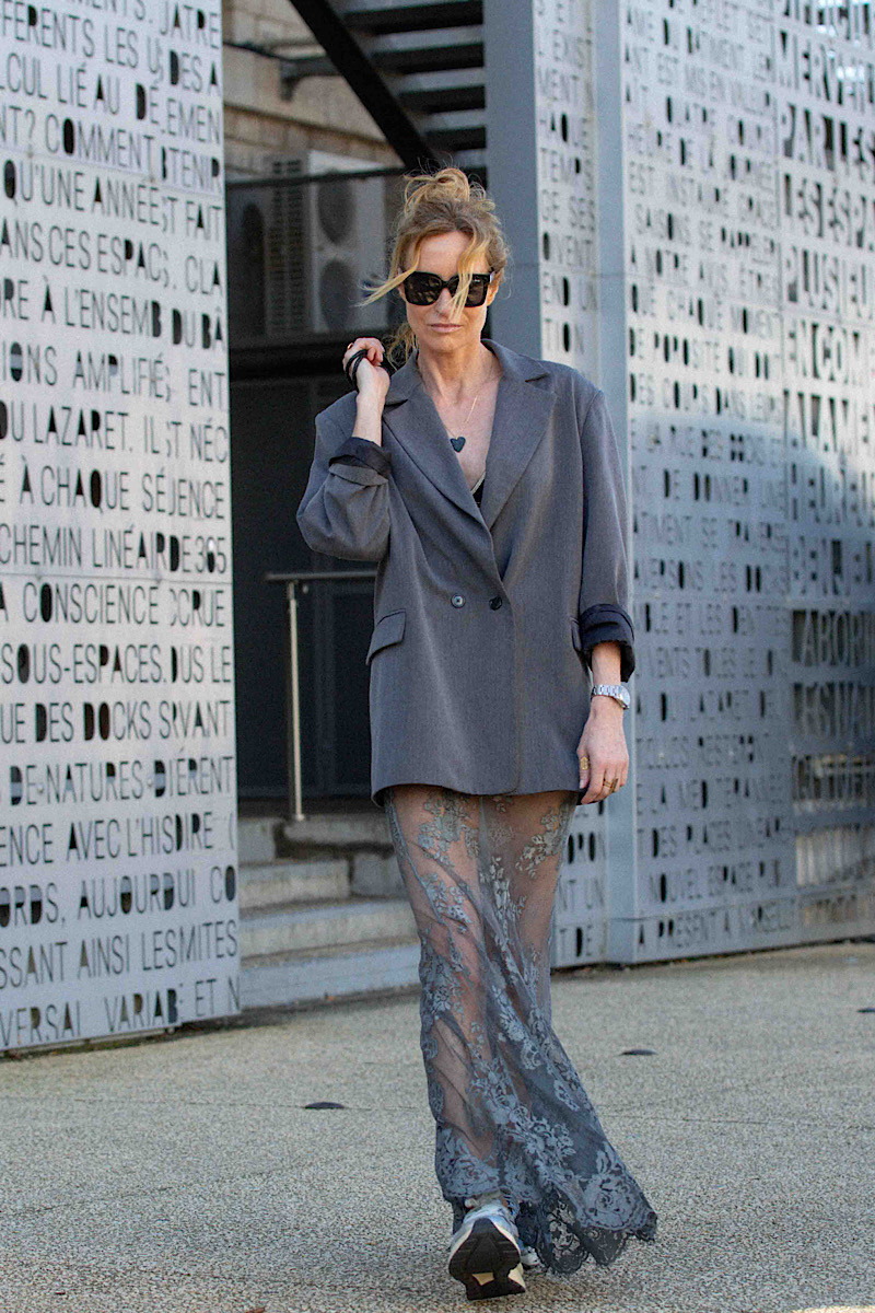 Madone - Veste Manhattan Gris