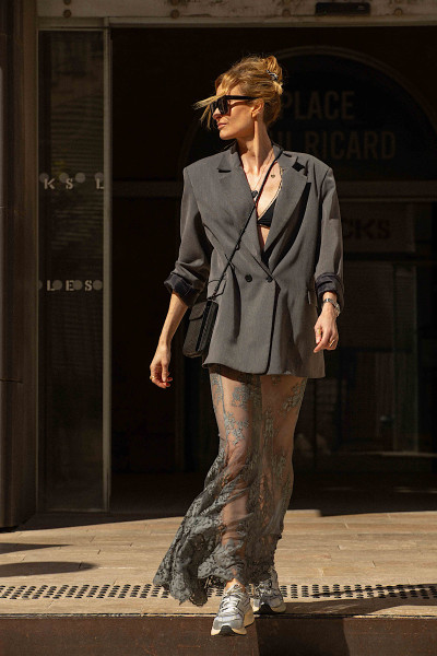 Madone - Veste Manhattan Gris