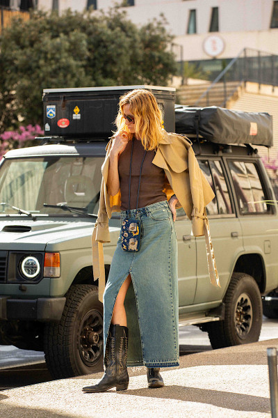 Souvenir - Jupe Jean Denim