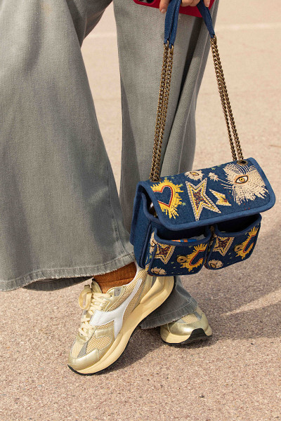 Diadora - Baskets Mercury Elite Doré