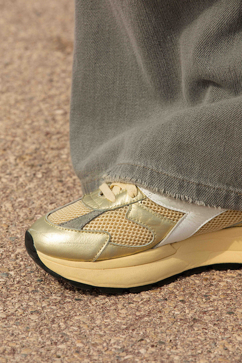 Diadora - Baskets Mercury Elite Doré