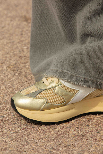 Diadora - Baskets Mercury Elite Doré