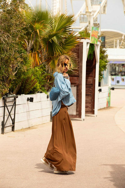 Souvenir - Jupe Jim Cognac