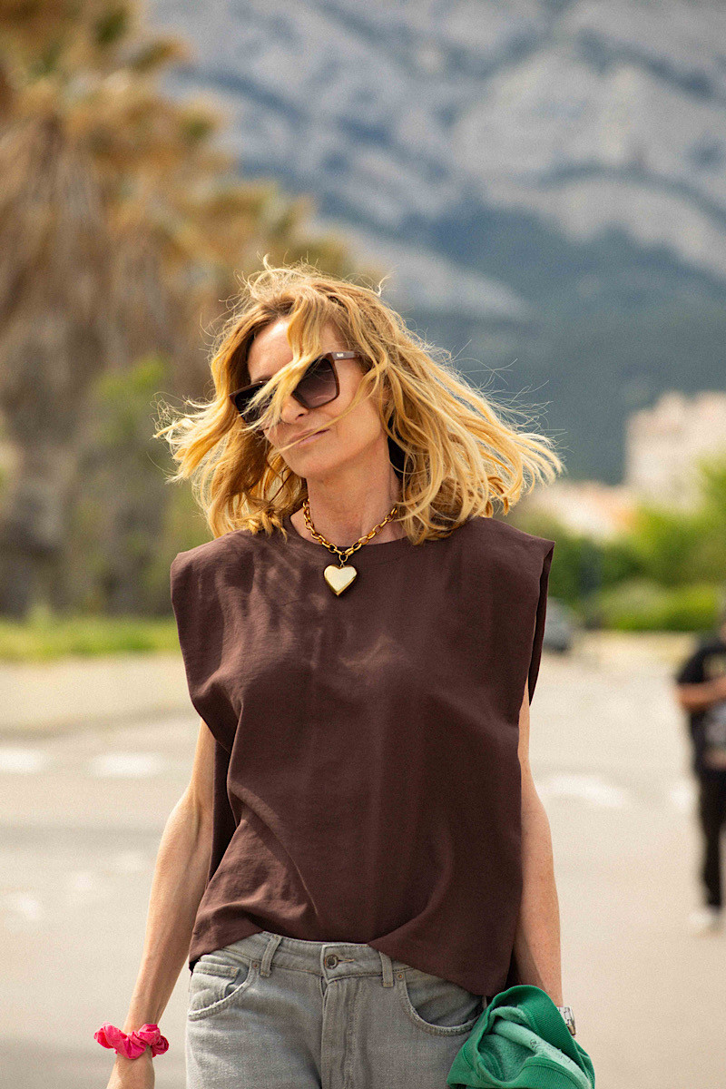 Souvenir - Top Blusa Marron