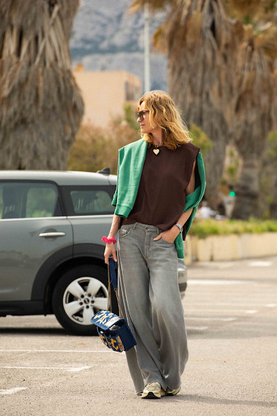Souvenir - Top Blusa Marron