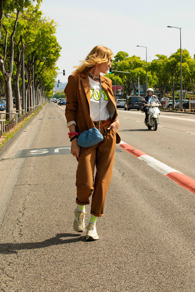 Souvenir - Pantalon Cognac