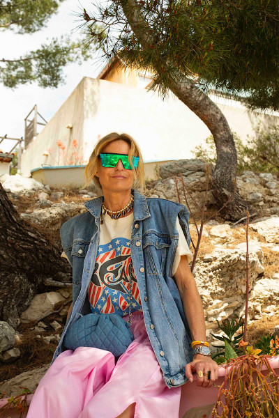 Newtone - Tshirt Trucker Peace Natural